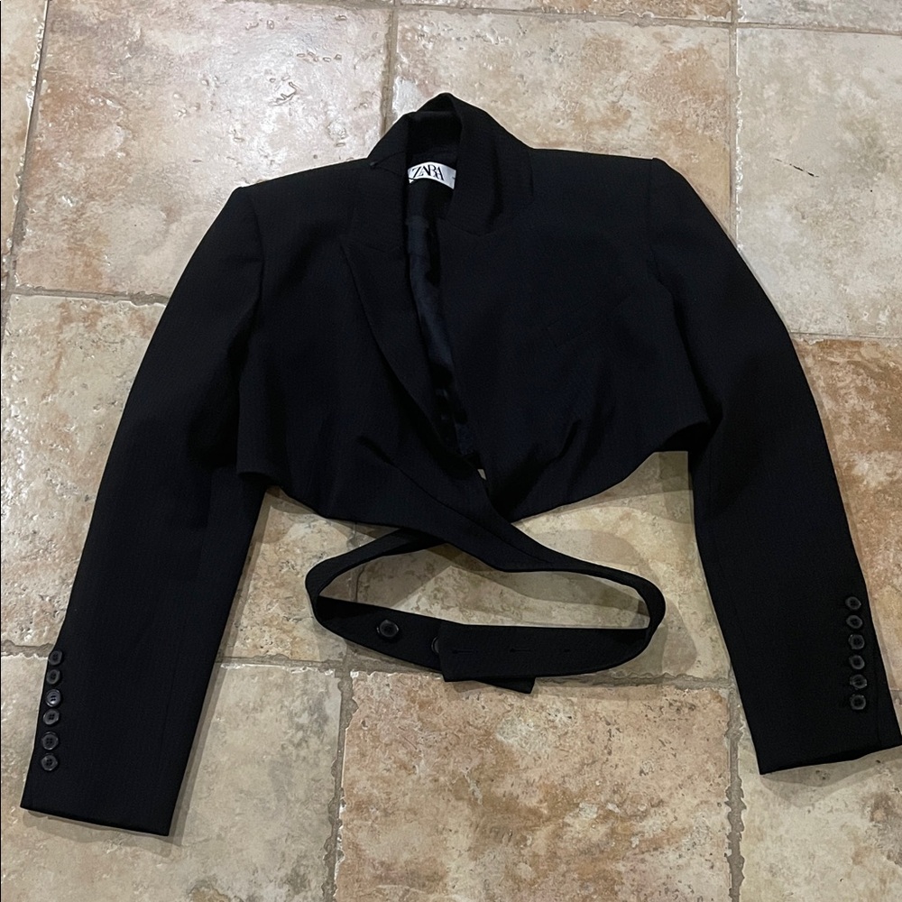 Zara Elegant Black Blazer